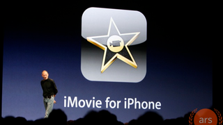 Additional iMovie iPhone App Details Slip Out